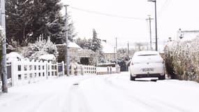 La Normandie sous la neige, le 9 janvier 2024.