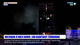 "Envahi de fumée": un habitant de l'HLM incendié à Nice témoigne