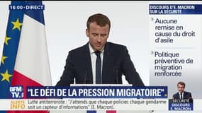 "Nous ne pouvons pas accueillir toute la misère du monde." Emmanuel Macron fait sienne la formule de Michel Rocard