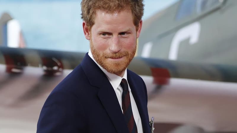 Le prince Harry à l'avant-première de "Dunkerque", le 13 juillet 2017