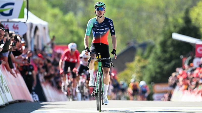 Paul Seixas sur la Fleche Wallonne le 22 avril 2026 2274559