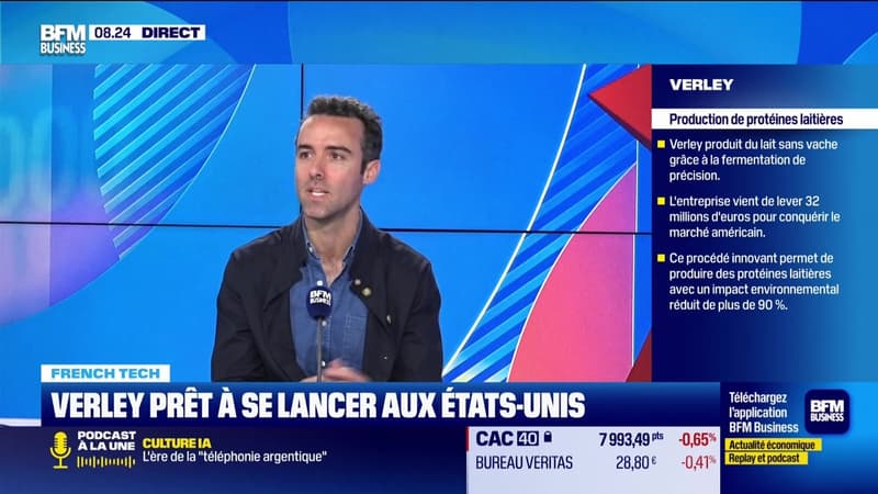 French Tech : Verley produit du lait sans vache - 09/03