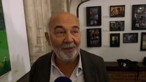 Gérard Jugnot dans l'exposition "Le Splendid: copains comme cochon" à Lille