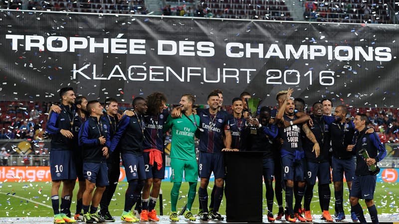 Le PSG a fêté son trophée devant des tribunes vides