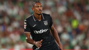 Sebastien Haller avec Leganes lors d'un match face au Real Betis en Liga, le 13 septembre 2024