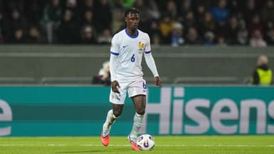 Eduardo Camavinga lors d'Islande-France, le 13 octobre 2025.