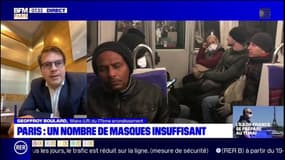 "Il y a eu, à l'évidence, un problème d'anticipation" , estime Geoffroy Boulard, maire LR du 17e arrondissement, à propos des masques promis par la mairie de Paris