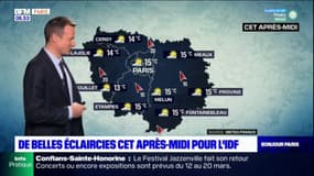 Météo Paris Ile-de-France: de plus en plus d'éclaircies au fil de la journée et une ambiance quasi printanière