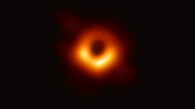 Cliché historique d'un trou noir. (Photo d'illustration)