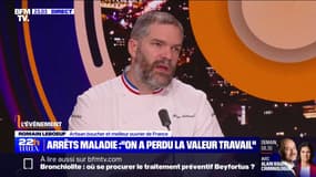 Arrêts maladie: "Ça pénalise les entreprises de l'artisanat qui sont en souffrance", pour Romain Leboeuf (artisan boucher et meilleur ouvrier de France)