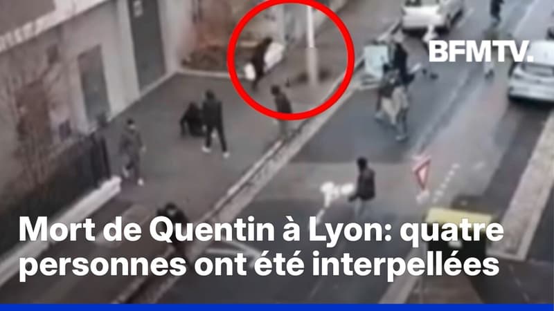 Mort de Quentin à Lyon: quatre personnes ont été interpellées