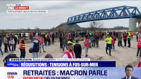 Tensions à Fos-sur-Mer: la situation désormais plus calme 