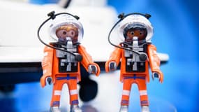 Des Playmobil astronautes.