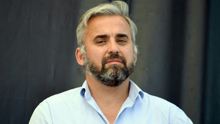 Le député insoumis Alexis Corbière à Montreuil le 13 juin 2021