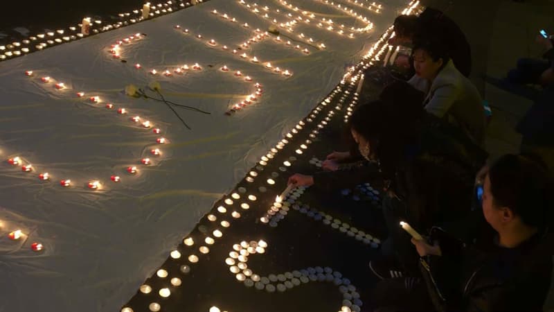 Un rassemblement s'est tenu place de la Bastille jeudi en hommage au ressortissant chinois tué à Paris.