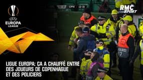Ligue Europa: ça a chauffé entre des joueurs de Copenhague et des policiers