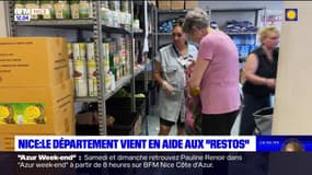 Alpes-Maritimes: le département vient en aide aux Restos du cœur