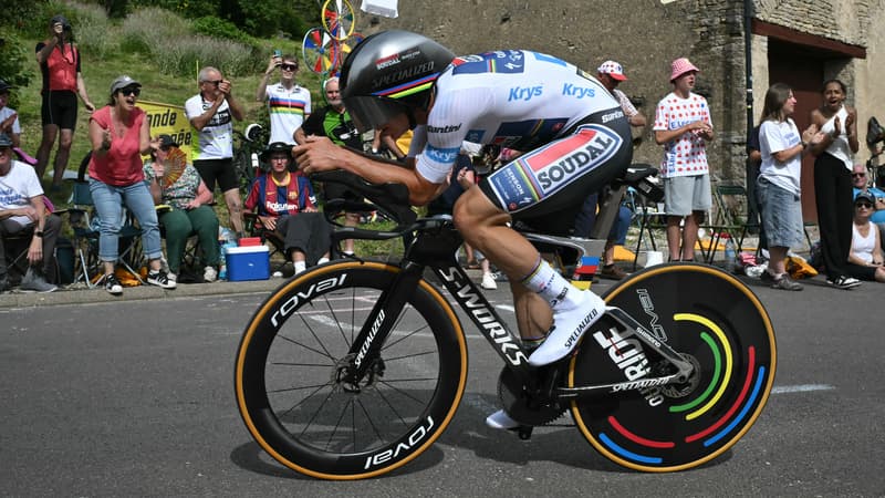 Tour de France 2024: "Je croyais que c'était une crevaison!" Remco Evenepoel explique sa grosse frayeur sur le contre-la-montre