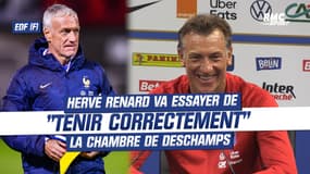 Équipe de France (F) : Hervé Renard va essayer de "tenir correctement" la chambre de Deschamps