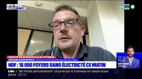 Tempêtes dans les Hauts-de-France: Enedis annonce vouloir "rétablir" l'électricité chez "la quasi-totalité des clients dans la soirée" 