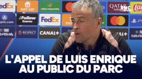 PSG-Liverpool : L'appel de Luis Enrique au public du Parc des Princes