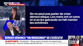 Laurent Berger: "Le Front National n'en a rien à faire des travailleurs"