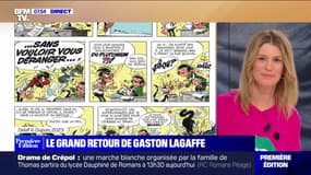La célèbre bande-dessinée "Gaston Lagaffe" fait son grand retour en librairie