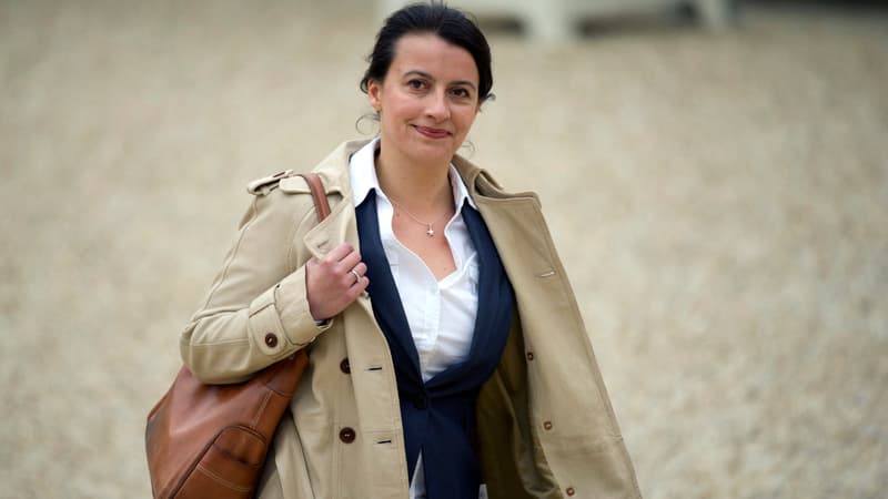 Cécile Duflot à la sortie du conseil des ministres en mai 2012