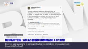 Mort de Bernard Tapie: Jean-Michel Aulas rend hommage à son ancien homologue marseillais