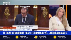 SIGNÉ BFM - Non-censure par le PS: Sébastien Lecornu sauvé, mais jusqu'à quand?
