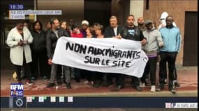 Paris: des habitants du 18e arrondissement s'opposent à l'arrivée de migrants dans leur quartier