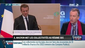 QG Bourdin 2017 : Emmanuel Macron met les collectivités au régime sec - 18/07