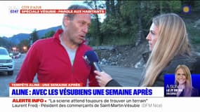Tempête Aline: les routes rétablies "maximum vendredi prochain" à Saint-Martin-Vésubie