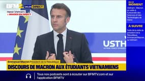  "Quelque chose s'est déréglé": Emmanuel Macron pointe l’imprévisibilité économique des États-Unis face à des étudiants vietnamiens