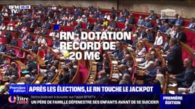 Législatives: le RN va percevoir une dotation record