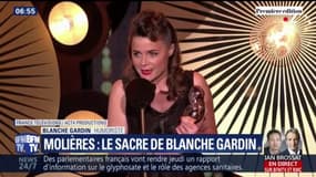 Molières 2019: Blanche Gardin, hilarante lors de son discours de remerciement