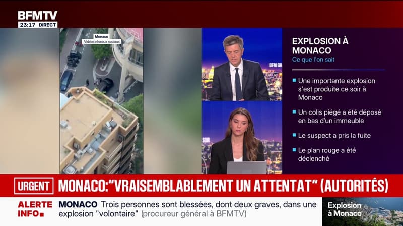 Monaco: l'explosion serait "vraisemblablement un attentat", selon le ministre d'État monégasque