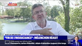 "Fin de l'abondance": pour Jean-Luc Mélenchon, Emmanuel Macron "ne se rend pas compte à quel point ça peut être blessant pour les gens"