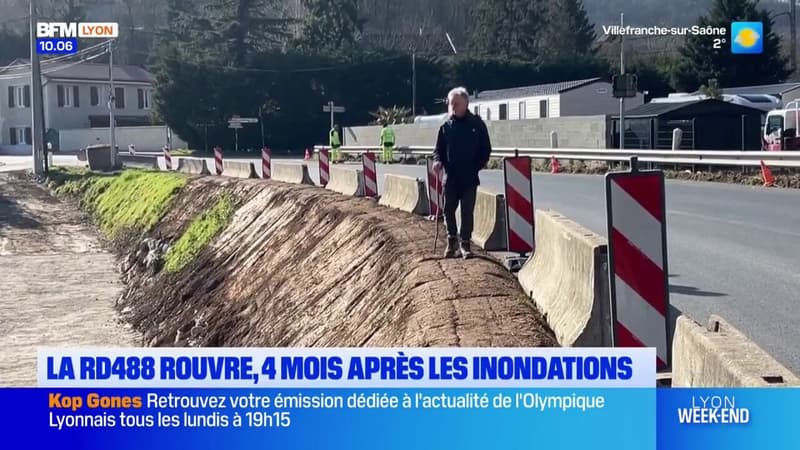 Givors: la RD488 finalement rouverte à la circulation