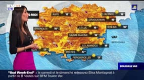 Météo Var: du grand soleil pour ce lundi, jusqu'à 18°C à Sainte-Maxime mais attention aux rafales de vent