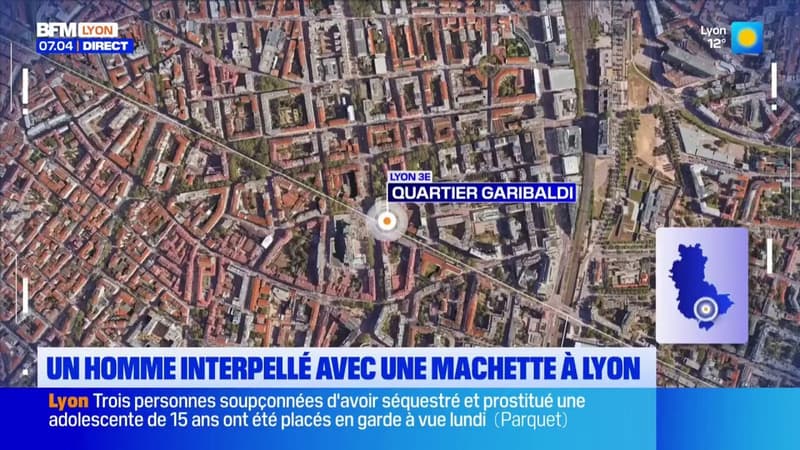 Lyon 3 : Un homme interpellé avec une machette près d'une crèche