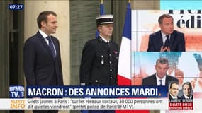 Emmanuel Macron: des annonces mardi