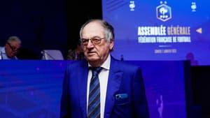 Noël Le Graët à Paris le 7 janvier 2023