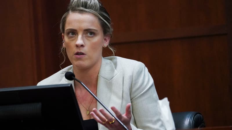 Whitney Henriquez, la sœur d'Amber Heard, le 18 mai 2022 à Fairfax