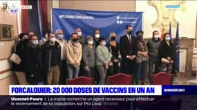 Forcalquier : 20 000 doses de vaccins en un an 