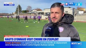 32e de finale de Coupe de France: Hauts Lyonnais veut croire en l'exploit