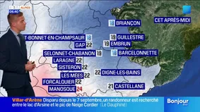 Météo Alpes du Sud : éclaircies jusqu'en fin de soirée ce mercredi, 18°C ​​à Briançon et 22°C à Forcalquier