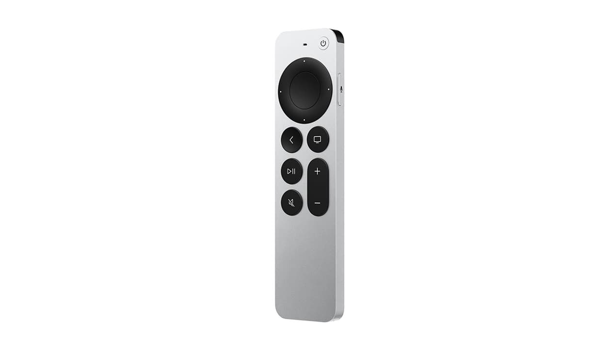La télécommande Siri Remote de l'Apple TV (version 2021)