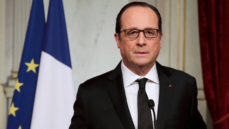 François Hollande, le 7 janvier 2015.