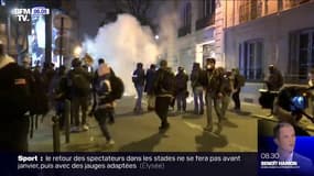 Une manifestation contre le projet de loi de sécurité globale organisée mardi soir a dégénéré à Paris